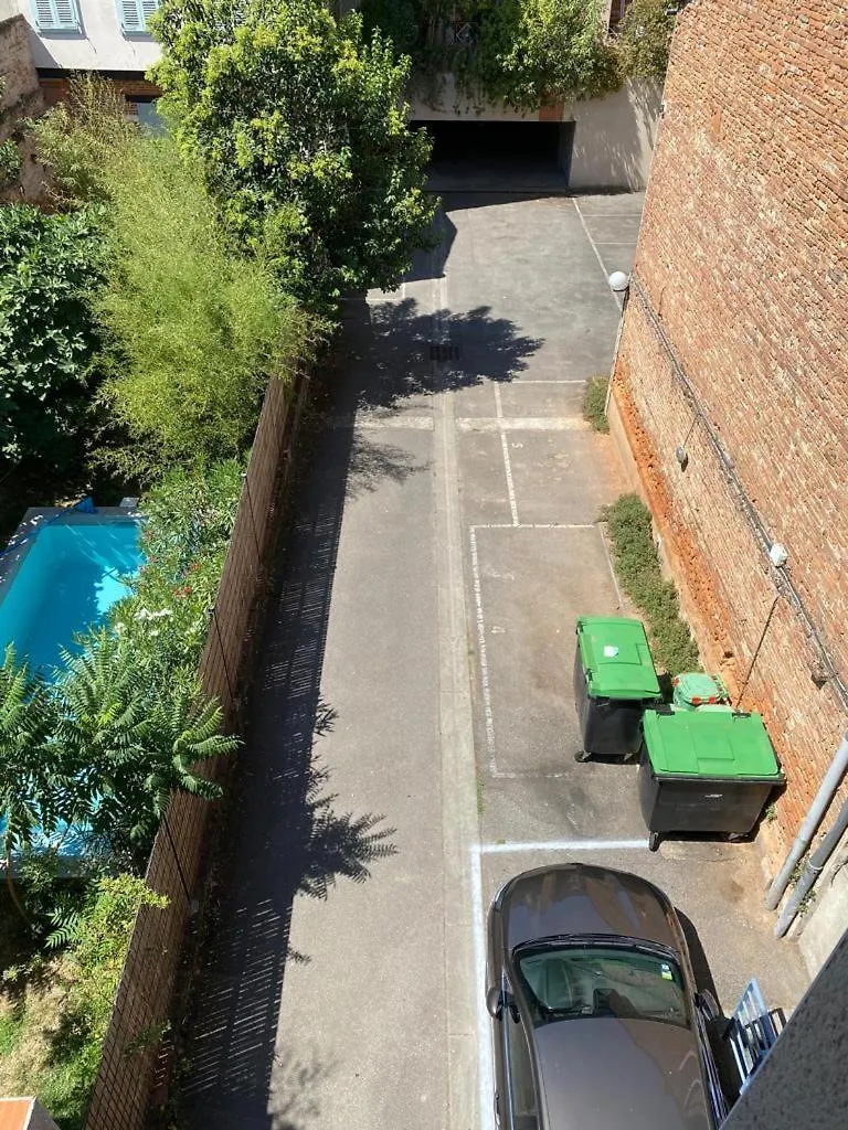 Studio climatisé, entrée autonome, aux Carmes, parking privé Tolosa Appartamento
